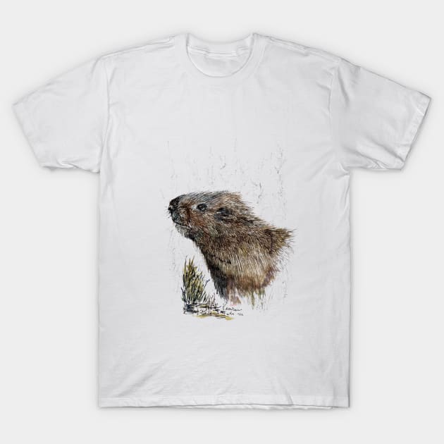 Watervole T-Shirt by jellygnomes